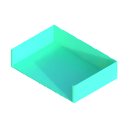 Render of MODULITH 240 Decor Drawer - 4W-1.5H